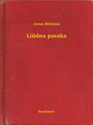 cover image of Liūdna pasaka